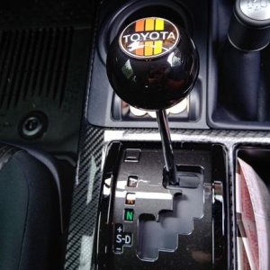 Retro TRD Shift Knob