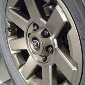 Brass Monkey Plasti-Dipped wheels
