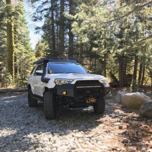 Frosty on the Rubicon