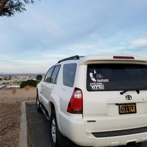 Old vanity plate