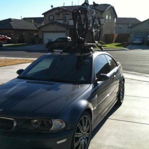 Of course I had a bike rack