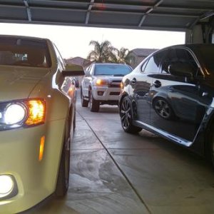 THREE V8s
