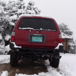 Her butt's lookin' good, needs tires now.