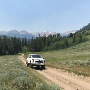 Bike Trip in Teton National Forest