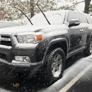 First snow of the year, new Falken Wildpeaks ftw(s)