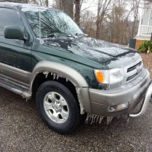 Toyota In Ice