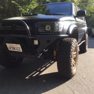 Savage Armor front bumper