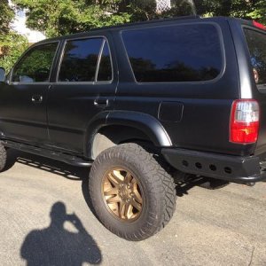 Savage Armor Rear Bumber and Sliders