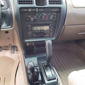 Interior center console