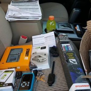 Compustar remote start & drone mobile