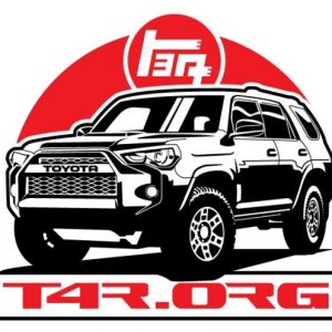 5th Gen Decal with vintage Toyota logo