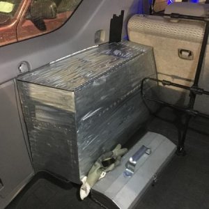 front side cargo box closed