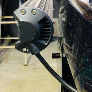 homemade license plate mount
