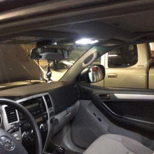 LED replacements for front map lights