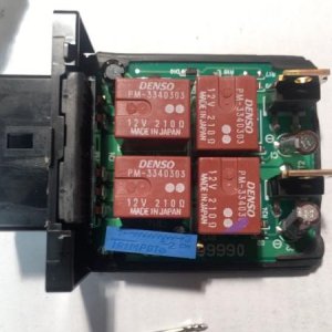 Here I replaced the shunt, and soldered in the trimpot.