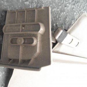 3rd gen Tan Cargo Cover end bracket