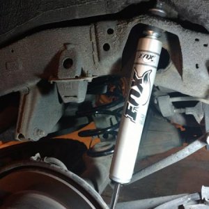 Fox 2.0 Rear Shocks and Eibach springs. 1.5" lift