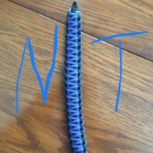 This is a paracord handle I bought from SRQfabrication.