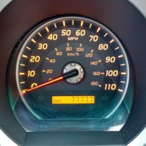 77777 miles
