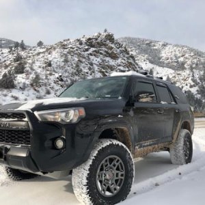 This was one of the smaller snow storms I've driven in this year.