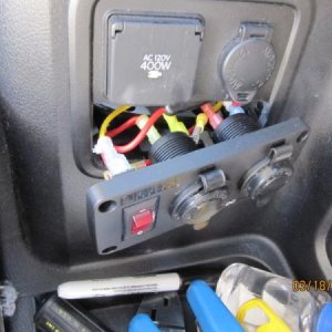 IMG 6250
Reinstall the OEM devices and plug them in. then install the new panel and attach with the screws provided
