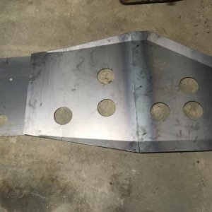 Custom skid pans