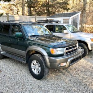 New member, Capecodder
99 Limited w/ locker and AWD 165K, 
2000 SR5 102K