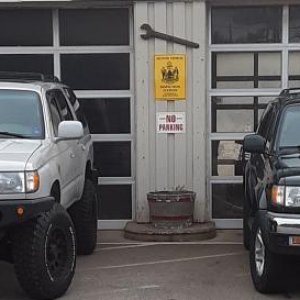 My runna and an 01 I sold to my buddy Allan