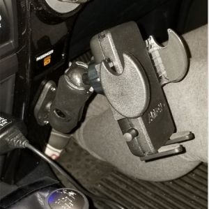 Ram Mount (RAM-B-238U) 2.43 x 1.31-Inch Diamond Ball Base with 1-Inch Ball (Black)

https://www.amazon.com/gp/product/B002KO5XVU/ref=ox_sc_act_title_1