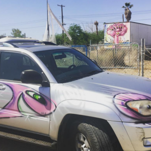Karbombz at Bombay Beach