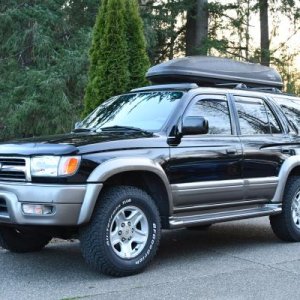 Purchased completely stock besides the cargo box.
