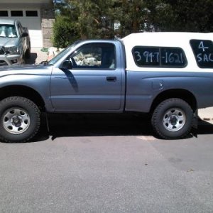 1997 taco n 2012 in driveway