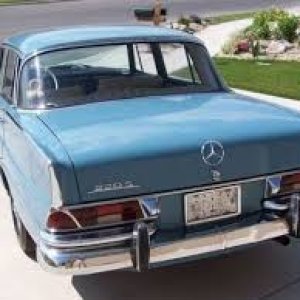 1965 Mercedes 220S.1