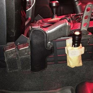 Victory panel with glock