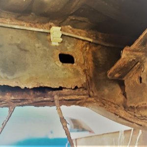this frame is not repairable