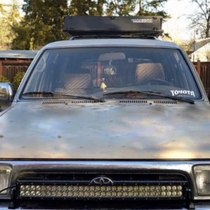 New light bar and roof rack