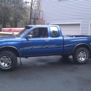 95 1/2 Tacoma V6 5 Speed with stainless steel exhaust