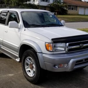 Our 2000 LTD 4Runner before lift and Ultra Terrains.