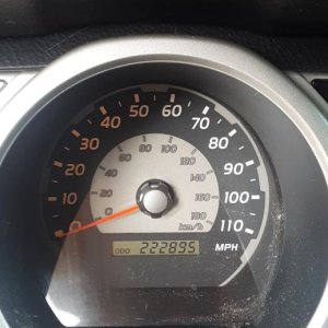 The wife's 2005 4Runner 4.0L auto, 4X4. (sold it to my oldest son, 251,000 as of 12/22)