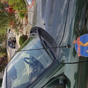 Manual antenna.