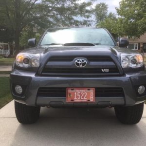 New OEM Headlights and Limited Grill