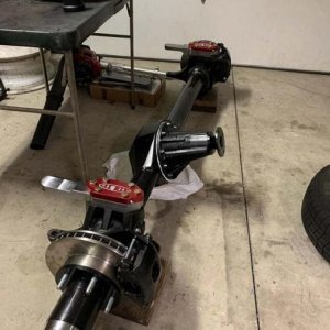 front diamond axle
