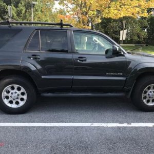 2012 FJ Wheels with Skinny tires