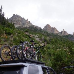Crazy views along Old Fall River Rd RMNP