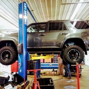 King 3" lift, wheels, tires