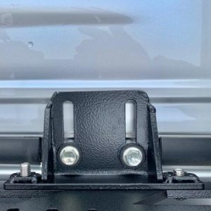 Two different length bolts for some reason on the SSO rack
