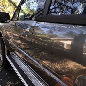 1988 Dark Metallic Grey, Minor Clearcoat failure. Will be fixing this. The rest shines!