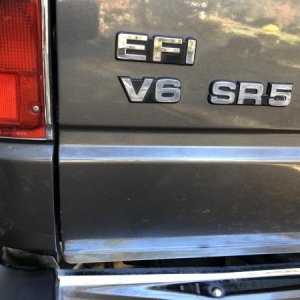 1988 Grey, rear style