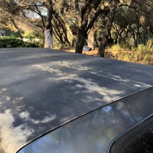 1988 Grey, Shell roof needs to be repainted with rugged paint.  I can do it or the new owner can.