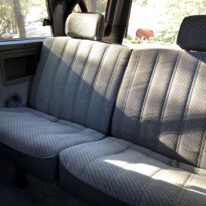 1988 Grey clean backseats